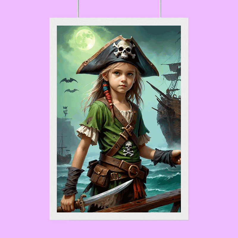 Mysterious Pirate Girl